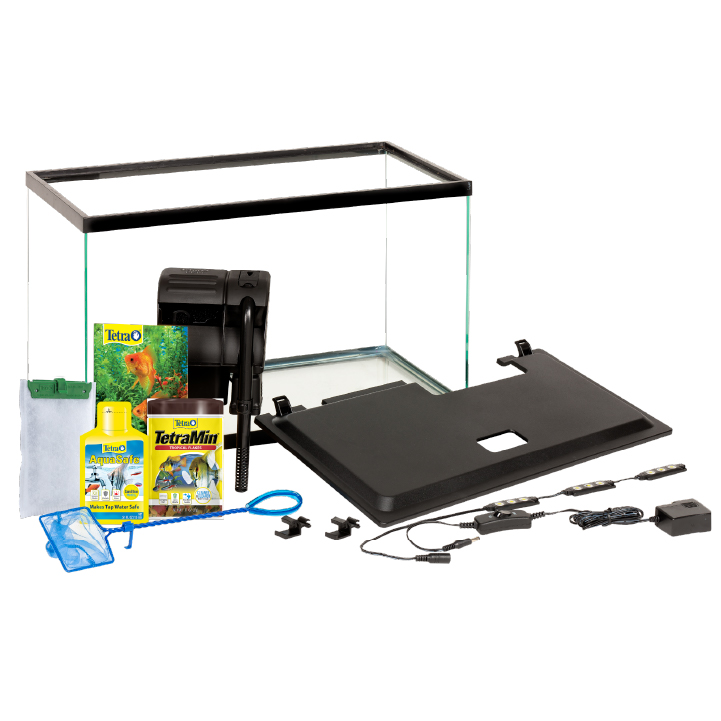 Led 10 gallon aquarium hood discount